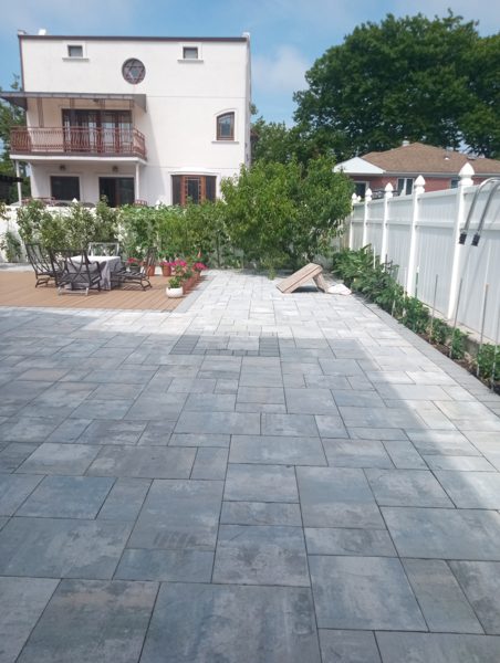 Paver Patio & Walkway — Outdoor & Hardscape project by NC Total Construction