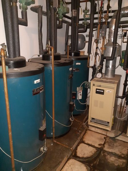 Commercial Water Heaters — Plumbing & HVAC project by NC Total Construction